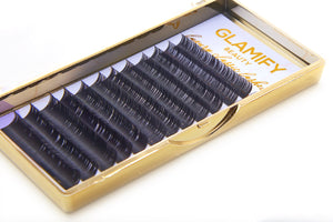 Silk Eyelash Extensions 0.15 D Curl Mixed