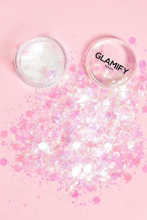 Glamify Chunky Pink Unicorn Body Glitter