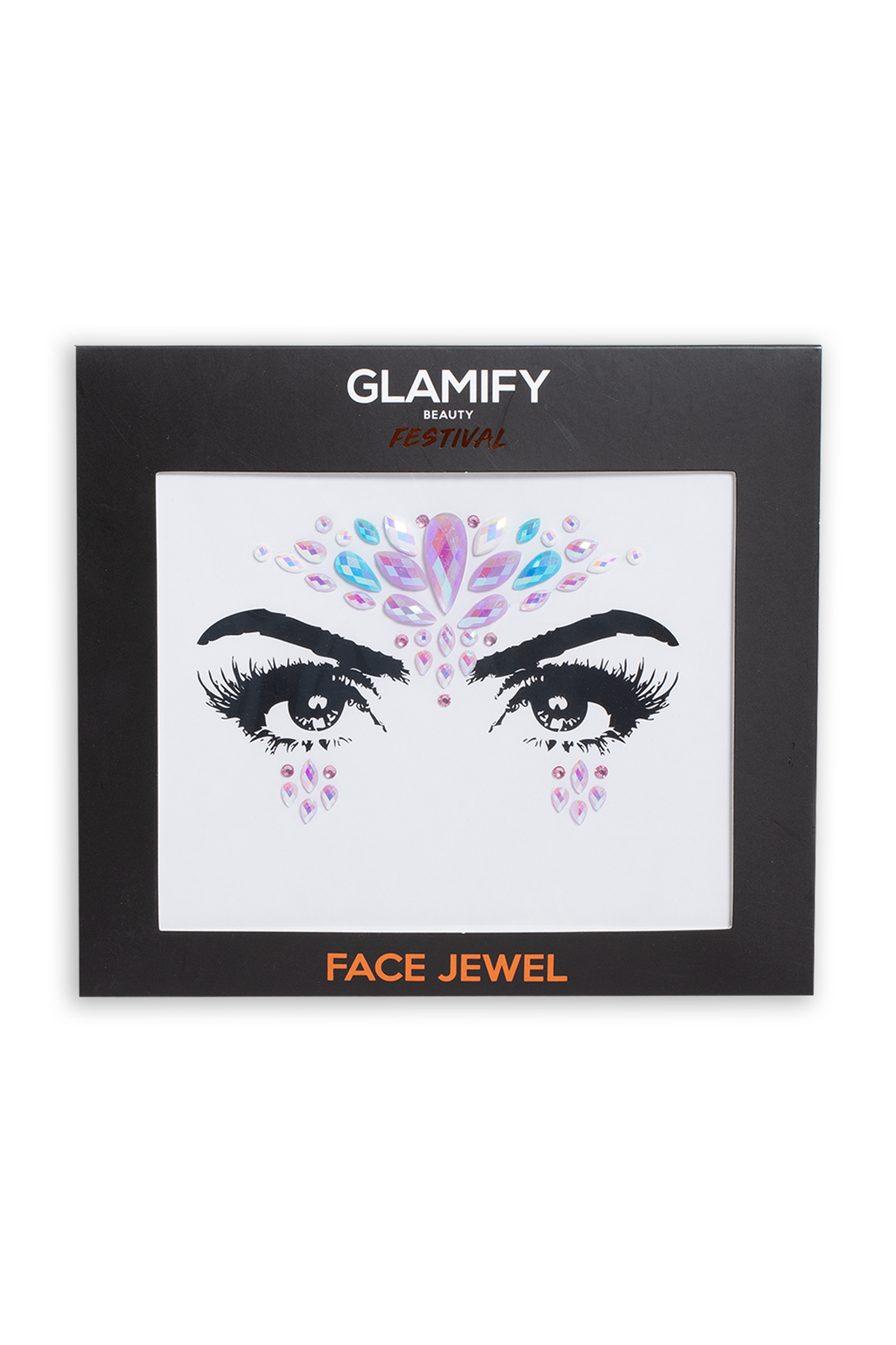Glamify Pink Dark Unicorn All In One Face Jewels