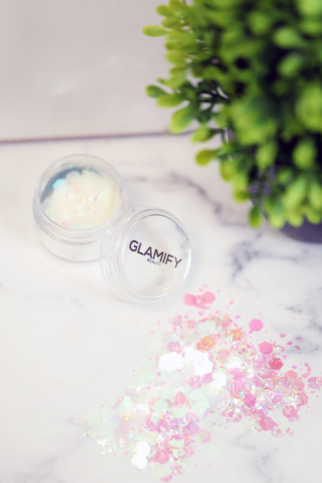 Glamify Chunky Pink Unicorn Body Glitter