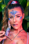 Glamify Blue Dark Mermaid All In One Face Jewels