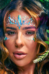 Glamify Turquoise Snow Queen All In One Face Jewels